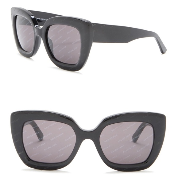 balenciaga logo sunglasses